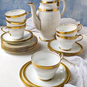Set caffè da sei con caffettiera ainsley