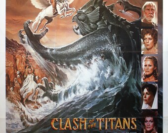 Clash of the titans (Original movie poster)