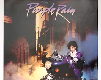 Purple rain (Original movie poster)