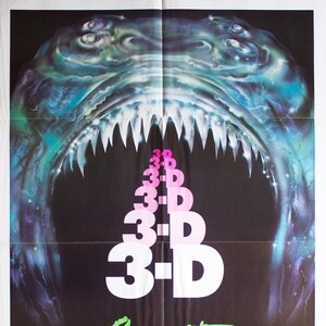 Parasite 3-D (Original movie poster)