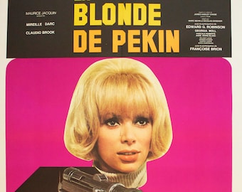 La blonde de Pekin (Original movie poster)