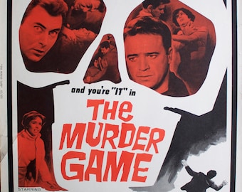 The murder game (original movie poster)