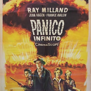 Panico infinito (Cartel original de la película)