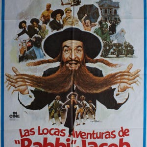 Les aventures de Rabbi Jacob (Original movie poster)