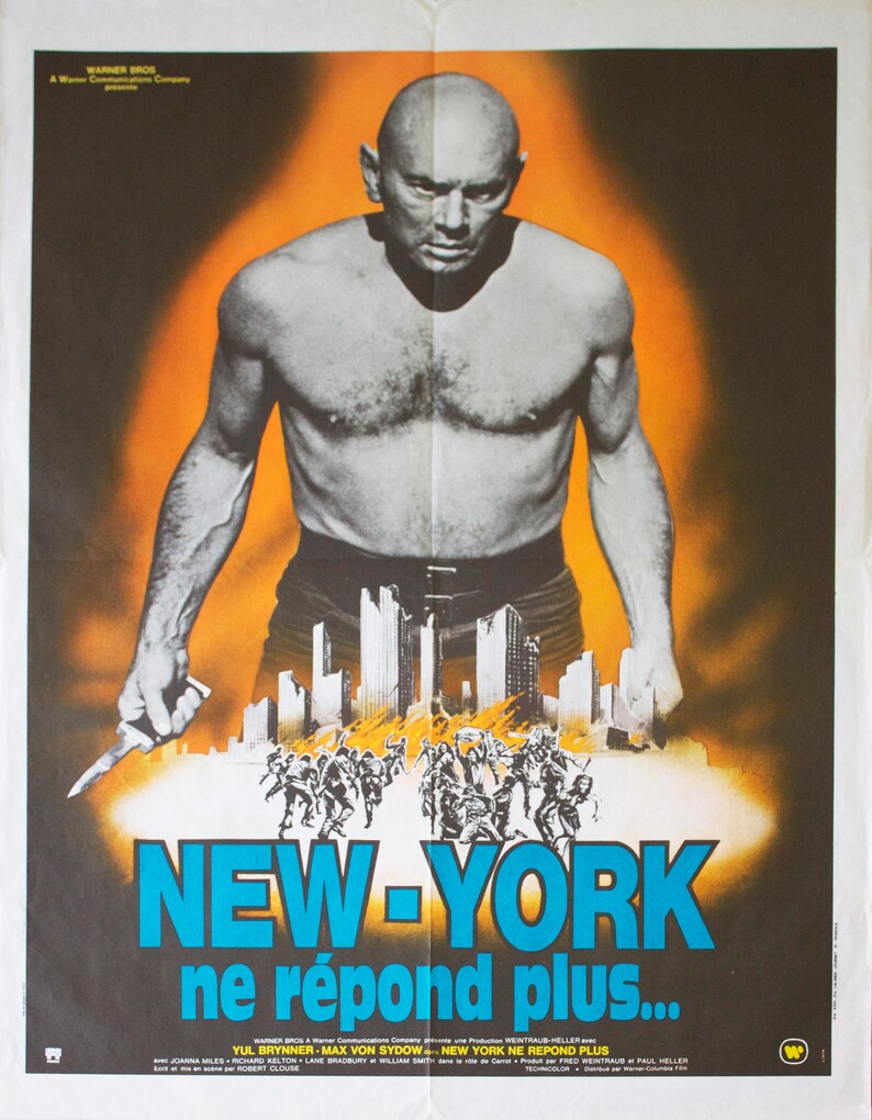 New york ne r\u00e9pond plus The ultimate warrior Original movie poster