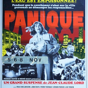 Panique (Original movie poster)