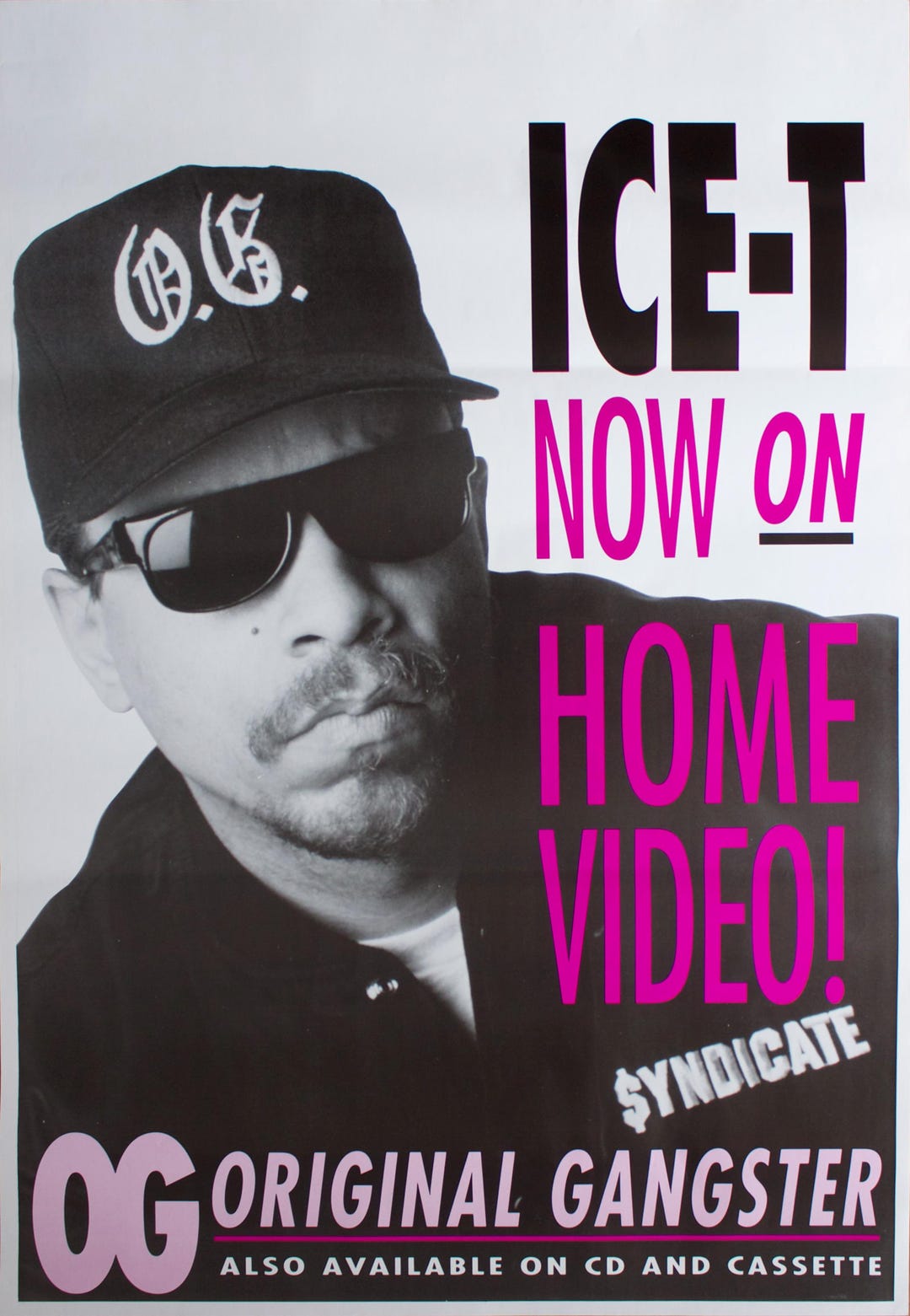 Ice T Rapper Og Ice-t OG Original Gangster (original Poster) - Etsy