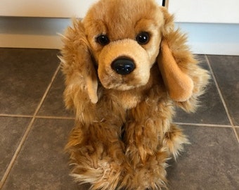 stuffed cocker spaniel