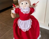 topsy turvy doll flip flop doll Little Red Riding hood, Granny and Wolf 3 IN 1