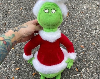 grinch baby stuffed animal