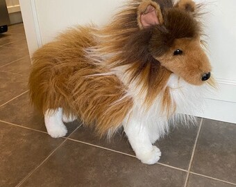 sheltie stuffed animal