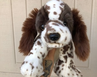 brittany spaniel stuffed animal
