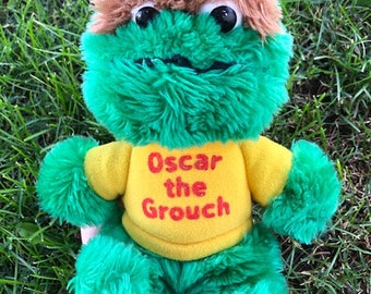 oscar the grouch stuffed animal