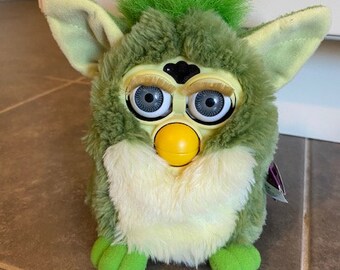 gold stripes furby
