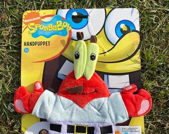 spongebob hand puppet