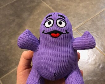 Vintage 1985 McDonalds Purple Grimace Soap Dish