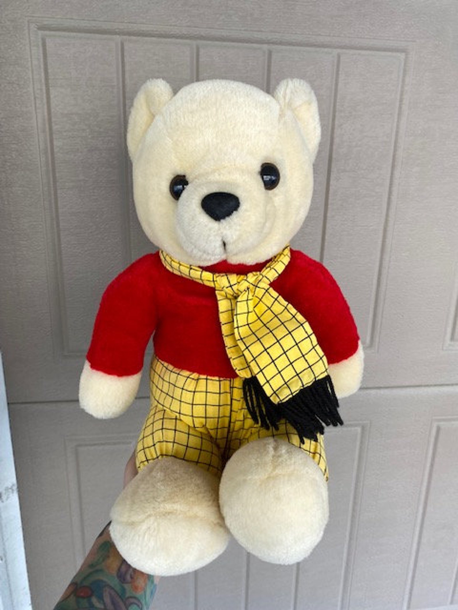 VINTAGE Rupert Bear by RETRO 1992 Soft plush Toy Collectable Etsy