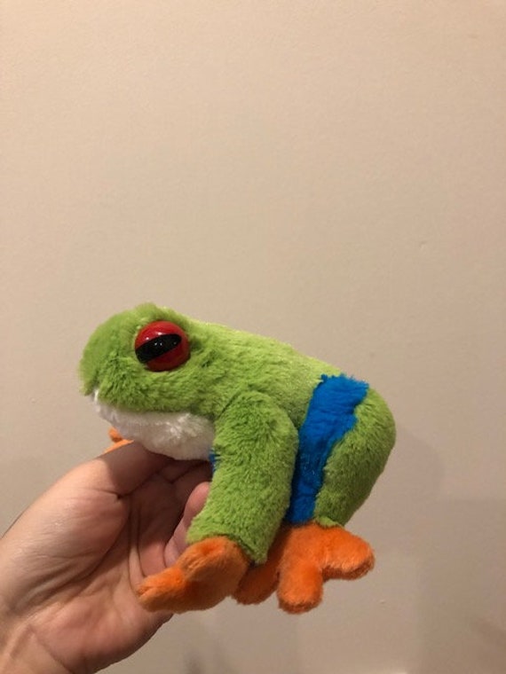 red eyed tree frog stuffed animal