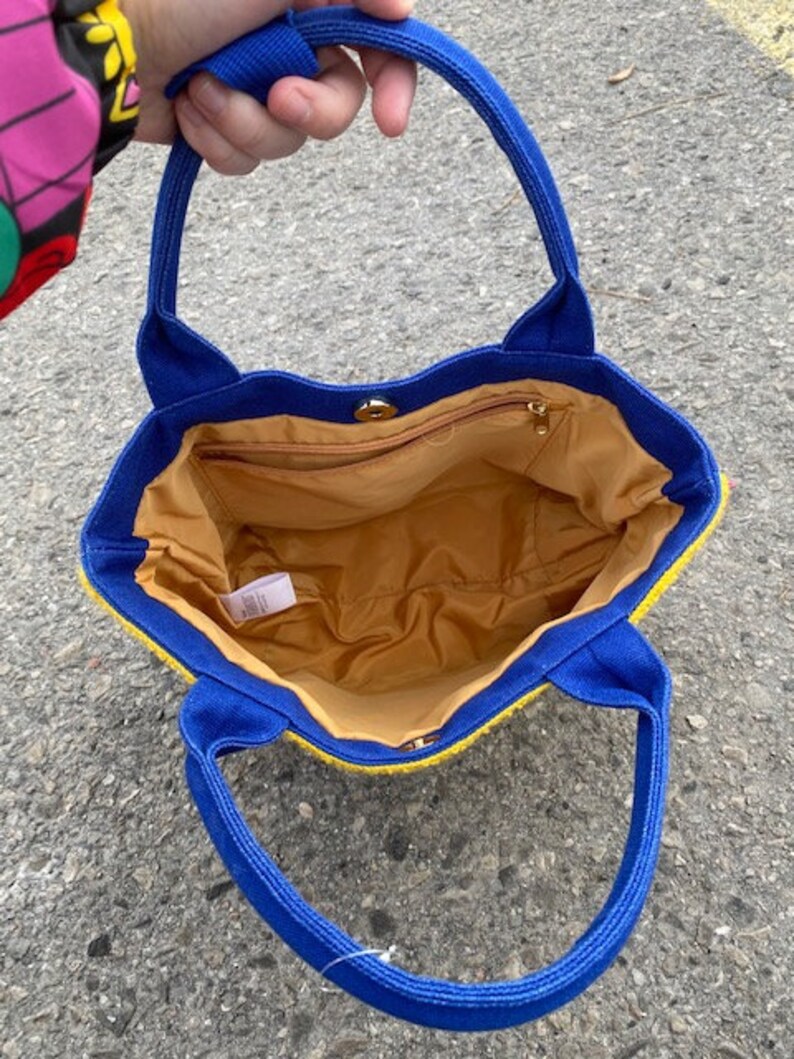 Peanuts Snoopy Charlie Brown Top Handle Purse