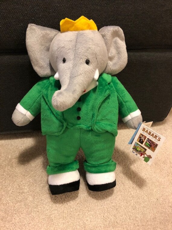 babar stuffed animal