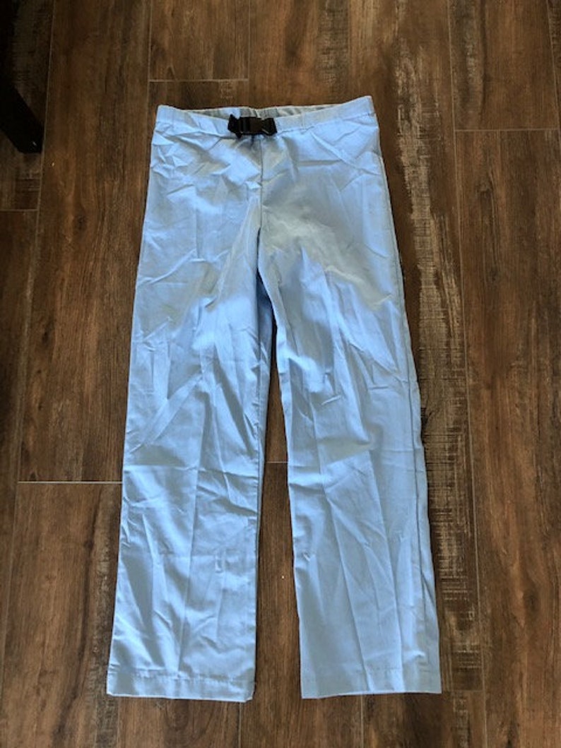 Vintage Mod-robes Blue Pants Wide leg Modrobes Scrubs 90's | Etsy