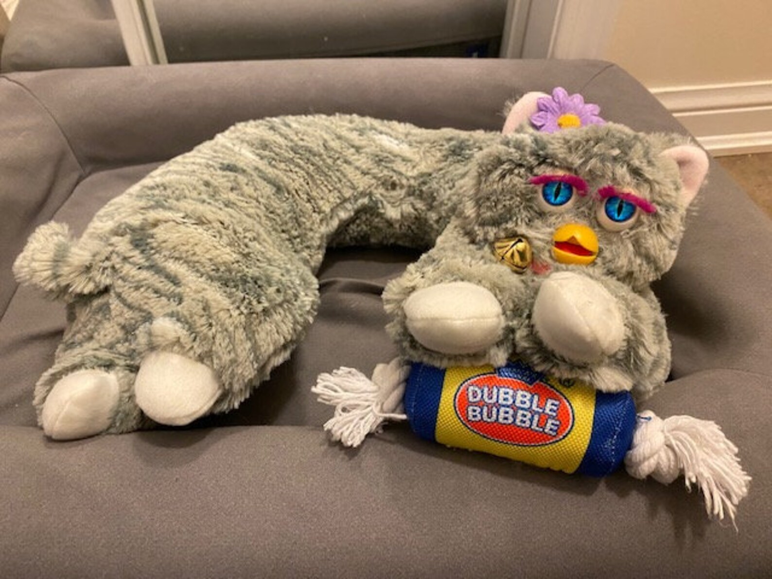 OOAK Furby Long Furby Delia The Kitty Cat Plush Toy Handmade | Etsy