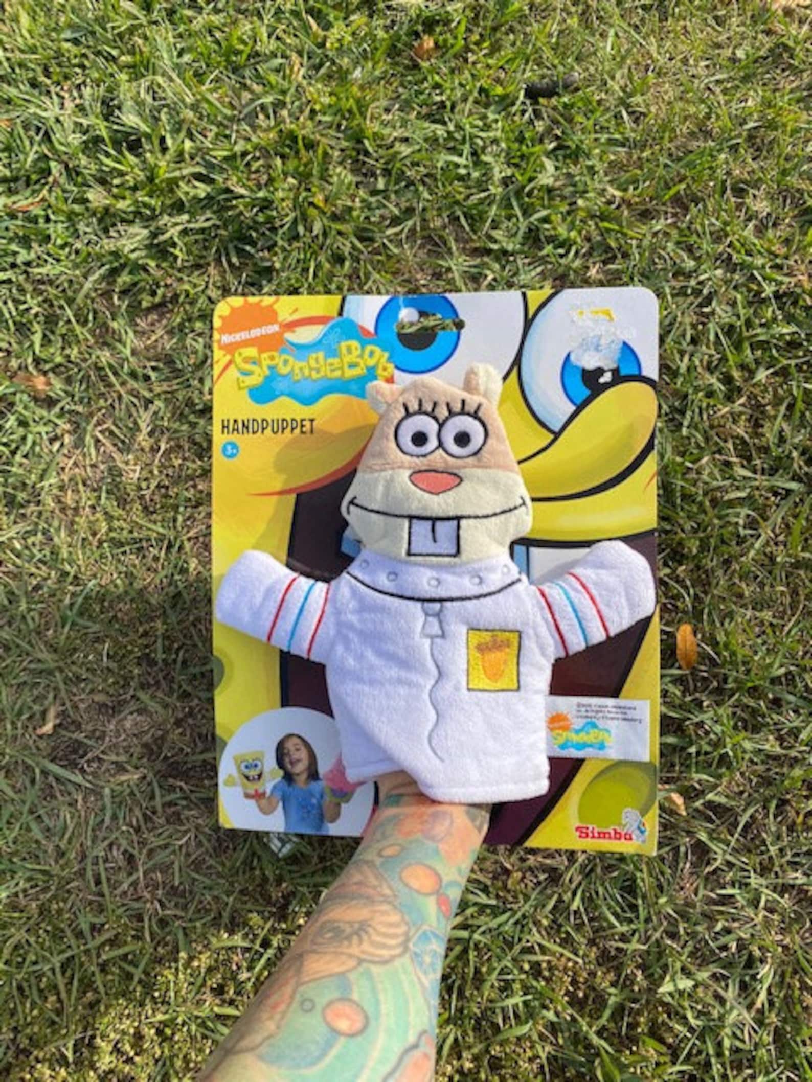 Spongebob Squarepants Sandy Hand Puppet Etsy