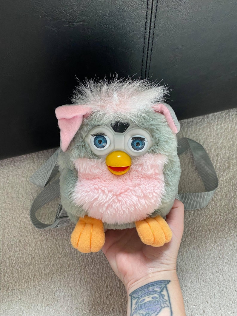 Rare Vintage Tiger Electronics Furby Backpack 1999 Small Etsy