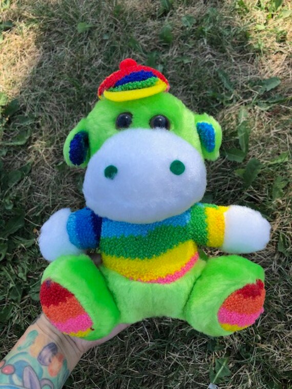 rainbow monkey plush
