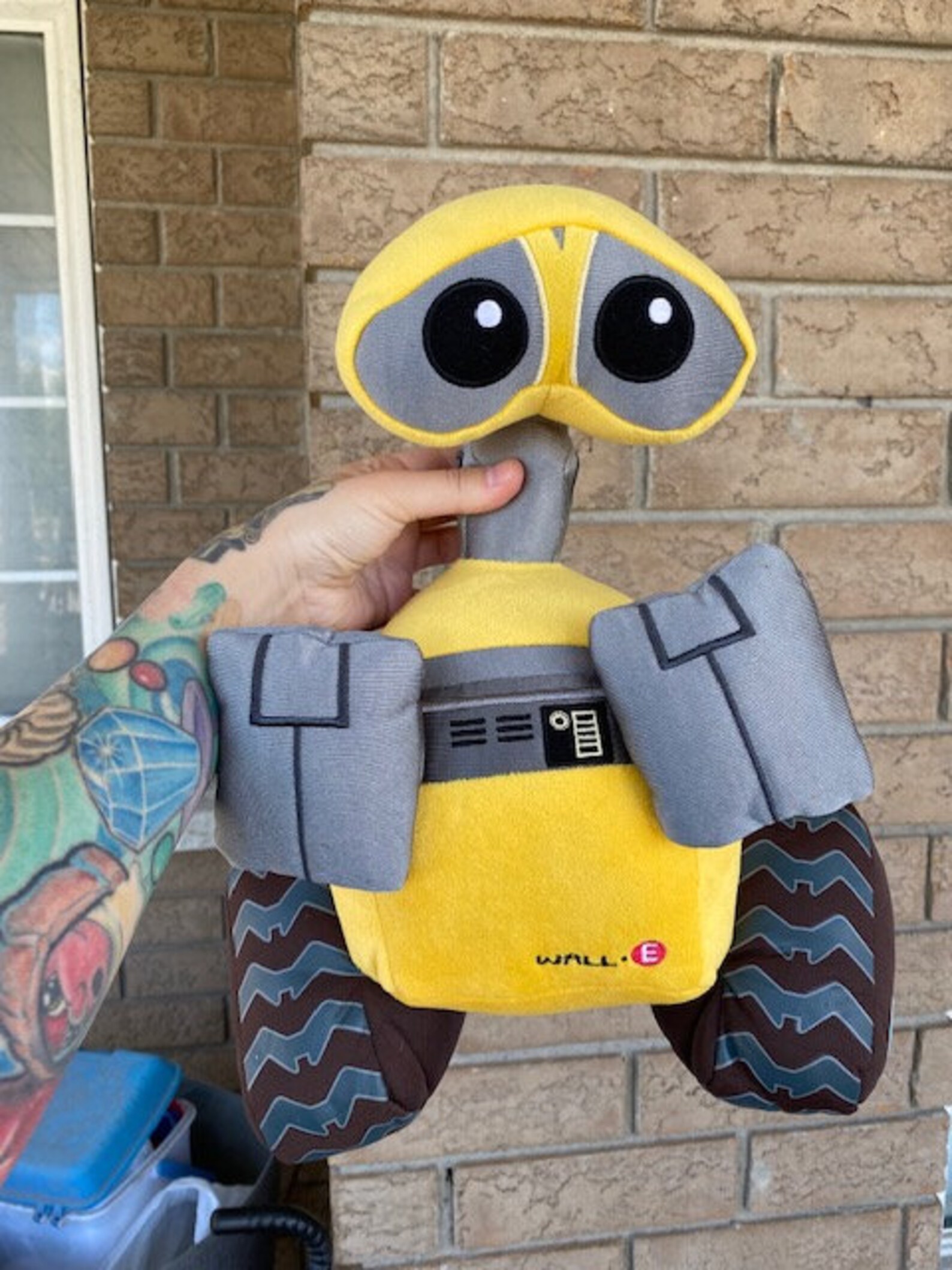 Wall E Robot Plush Toy Etsy