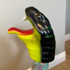 rubber snake hand puppet