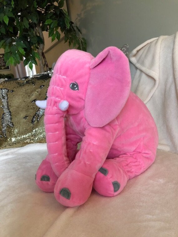 soft elephant stuffed animal