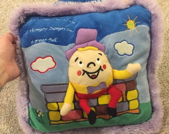 Nursery rhymes Humpty Dumpty kids pillow