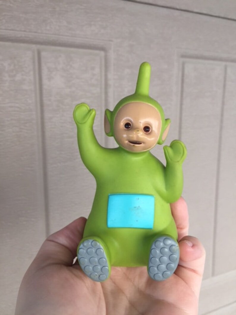 Spielzeug 1990er Jahre Teletubbies Dipsy Gr U00fcn Vinyl Spielzeug