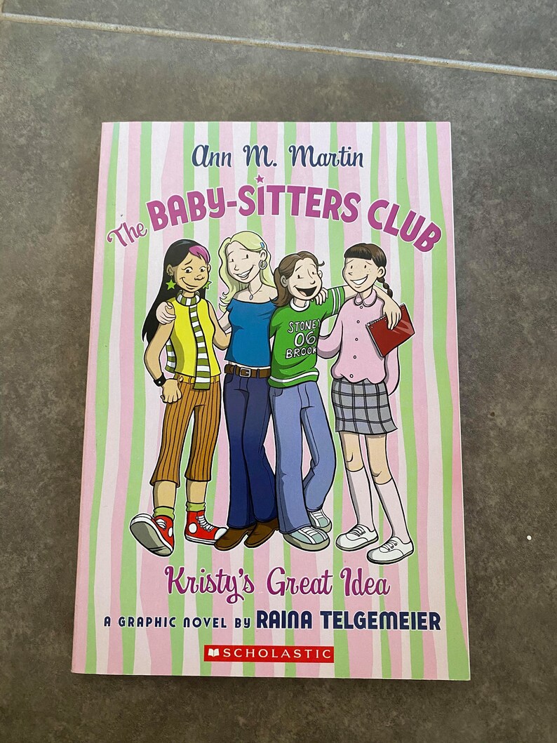 The Baby Sitters Club Comic Book Novel Teen Book Etsy