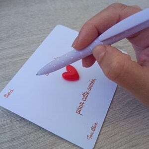Personalized Teacher Thank You Gift Card, End of Year Gift with your child's first name. Teacher or Atsem