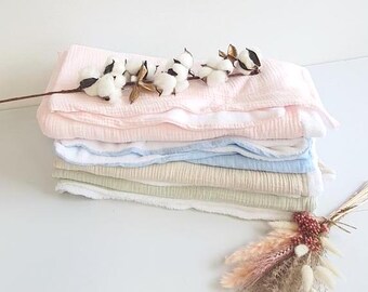 Personalized baby blanket, newborn to 36 months, 90x100 cm, blanket with baby name, birth gift