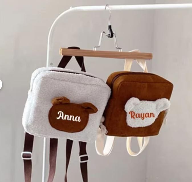 Backpack, Kindergarten schoolbag, nursery, Personalized with first name, personalized schoolbag, school, kindergarten, child, baby nursery