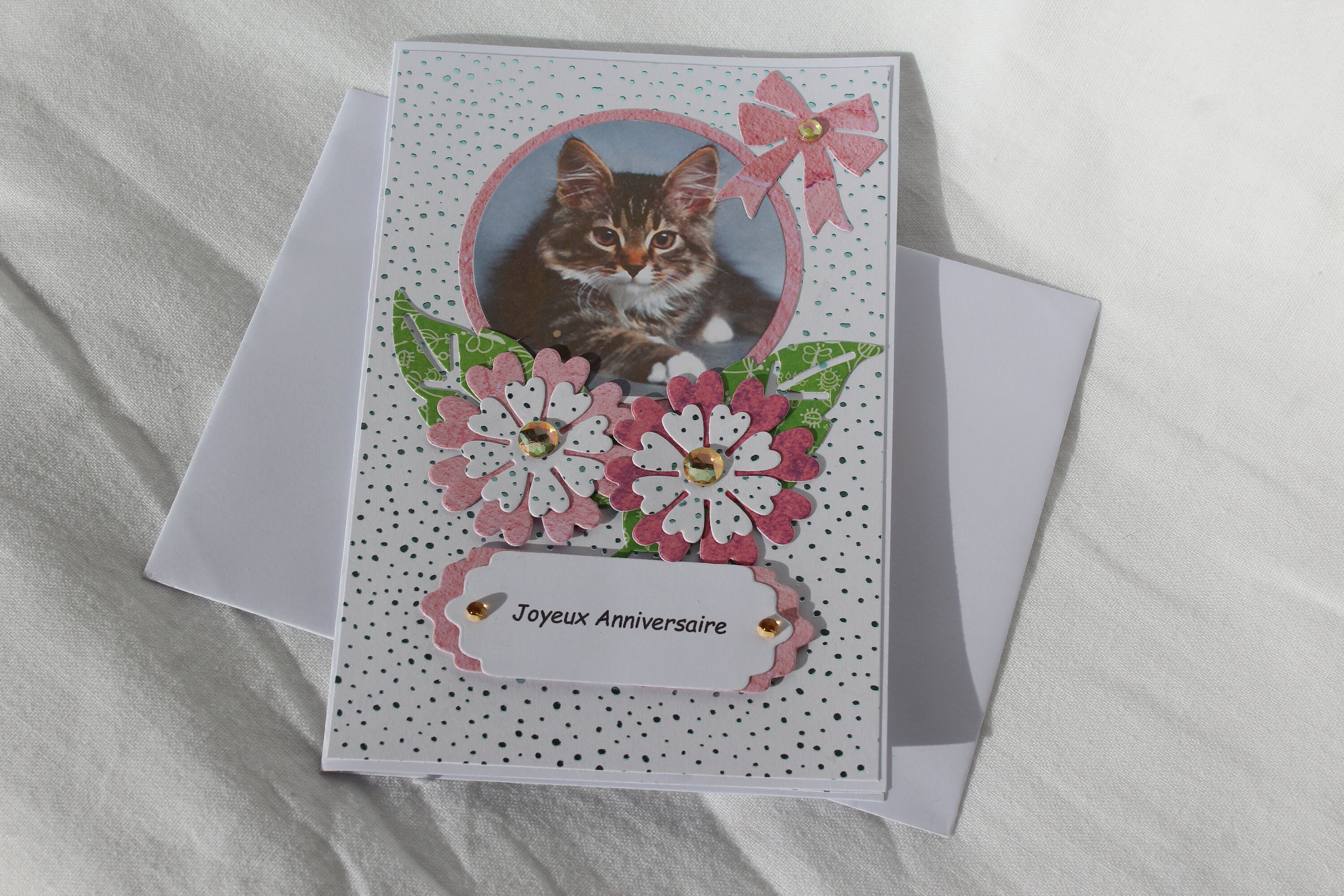 Handmade Chat Birthday Card Handmade Birthday Card Etsy Handmade Chat Birthday Card Handmade Birthday Card Etsy