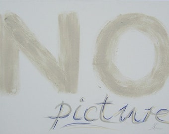 NO picture, screen, 80 x 120 cm