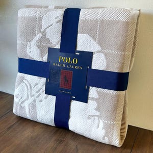 Ralph Lauren Cotton Blanket - Etsy