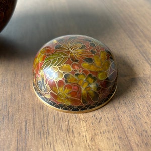 Antique Chinese Cloisonné Ginger Jar image 10