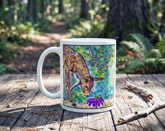 Bambi Quote Coffee Mug - Book Lover Gift