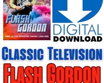 Flash Gordone - TV Serie (1954) - 4 Folgen - Digital Download