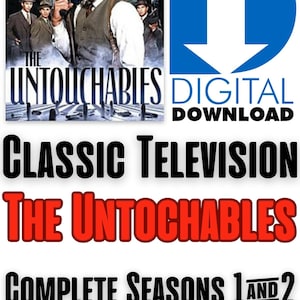 The Untouchables TV Series - Complete Series 1&2 - 60 Episodes -  Digital Download