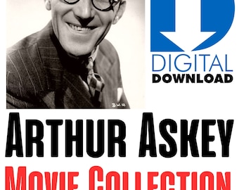 Arthur Askey - 7 Classic Movies - The Ghost Train (1941) etc - Digital Download