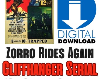 Zorro Rides Again - 1937 - 12 Chapters - Digital Download