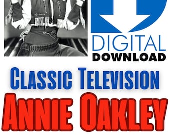 Annie Oakley Cult Western TV-Serie – 16 Episoden – Digitaler Download