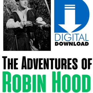 Robin Hood 1950's TV Series Richard Greene Complete 143 Episodes Digital Download image 1