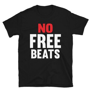 無料ビートなし、音楽プロデューサーTシャツ、プロデューサーギフト